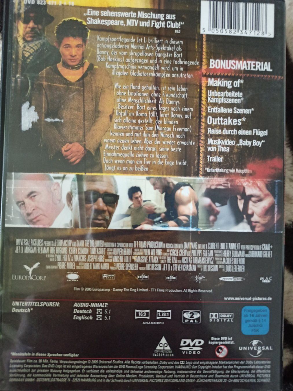 Alle DVDs: Unleashed - Entfesselt – Gebraucht aus Dübendorf von kb86_MOVIE 1
