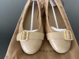 Burberry Leder Ballerina