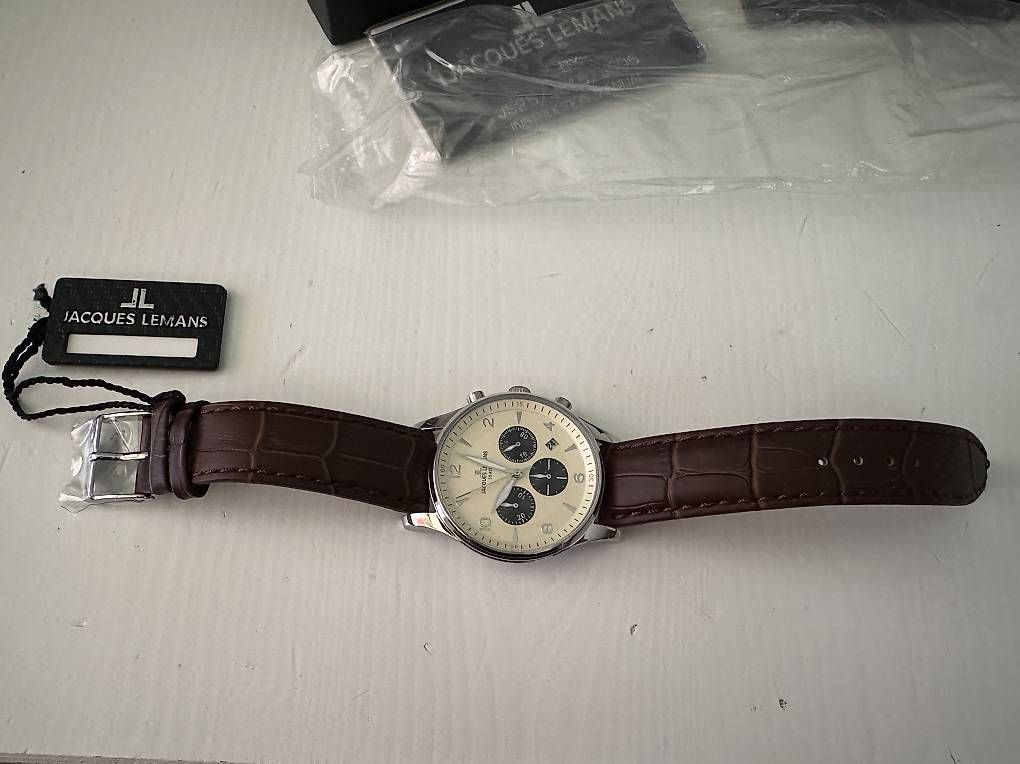 Orologi: Jacques Lemans London 1-1654E Herrenuhr  – Usato da Abtwil SG venduto da leon-77 3
