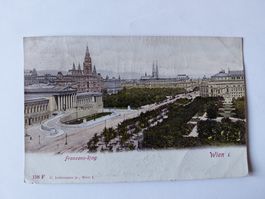 Alte Ansichtskarte Wien, Franzensring, 1901