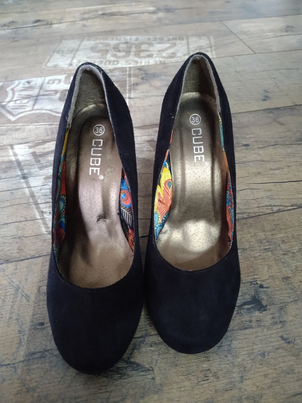 Damenschuhe: Bequemer Pumps schwarz Grösse 36 – Gebraucht aus Steinmaur von Cinderella309