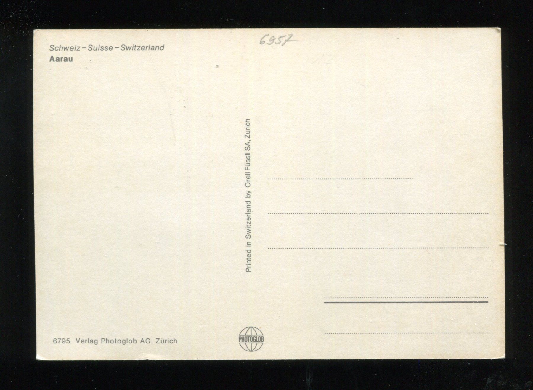 Cartoline postali: Aarau, 4-Bild-AK – Usato da Aarau venduto da Elmaar41 1