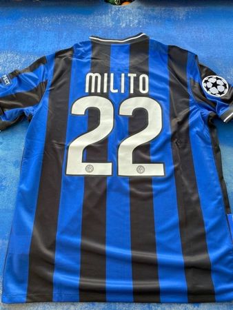 Milito Inter Trikot Jersey Maglia Maillot Gr. L