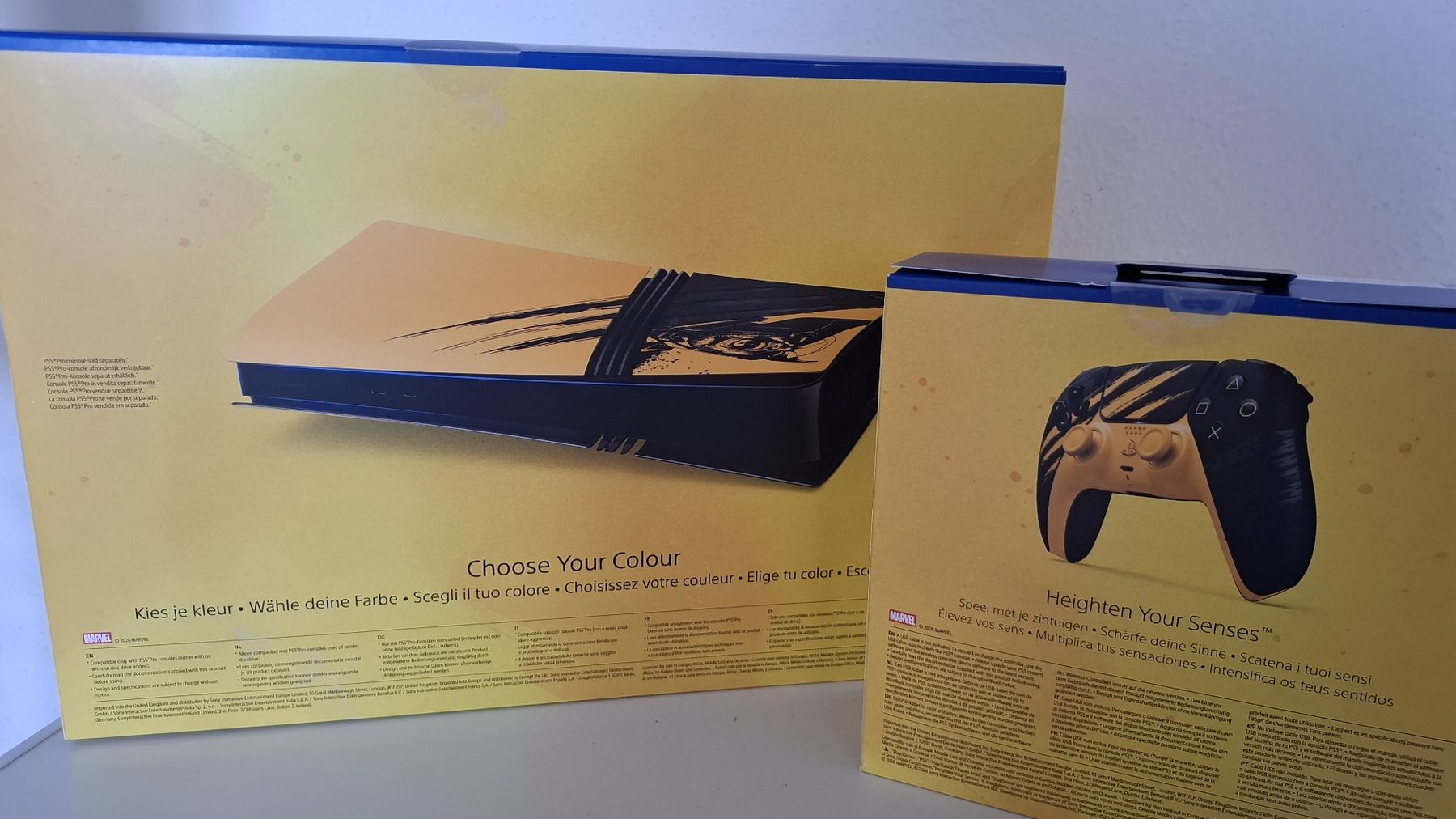 PS5 Pro Faceplate + DualSense – Wolverine Limited Edition (Neu und ...