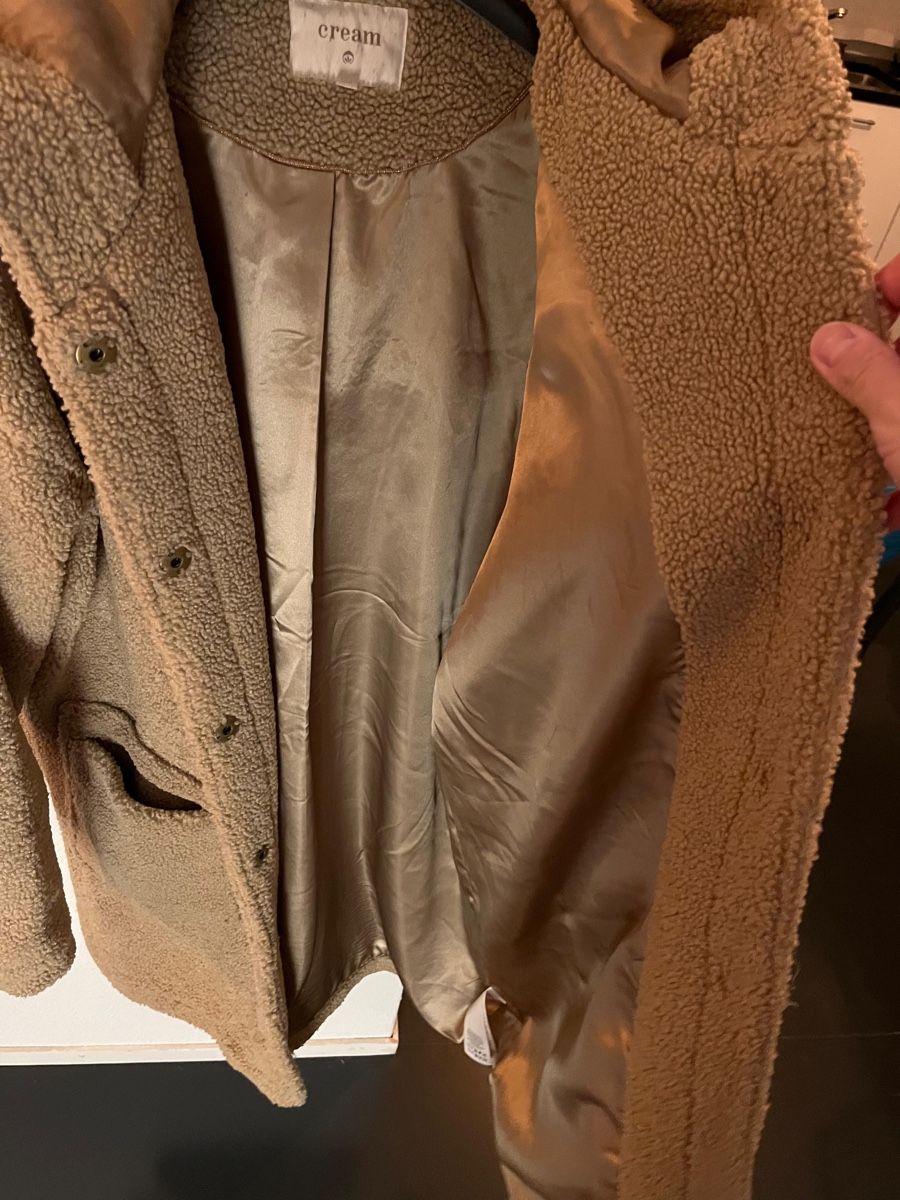 Giacche: Cream Teddyfell Jacke – Nuovo (secondo la descrizione) da Schlieren venduto da James1010 4
