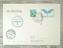 TR12 Enveloppe + Timbre Suisse 1939