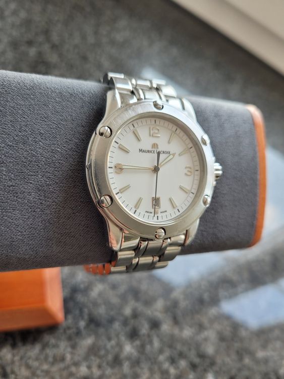 Maurice Lacroix Tiago Edelstahl Herrenuhr 38mm Quarz 69820