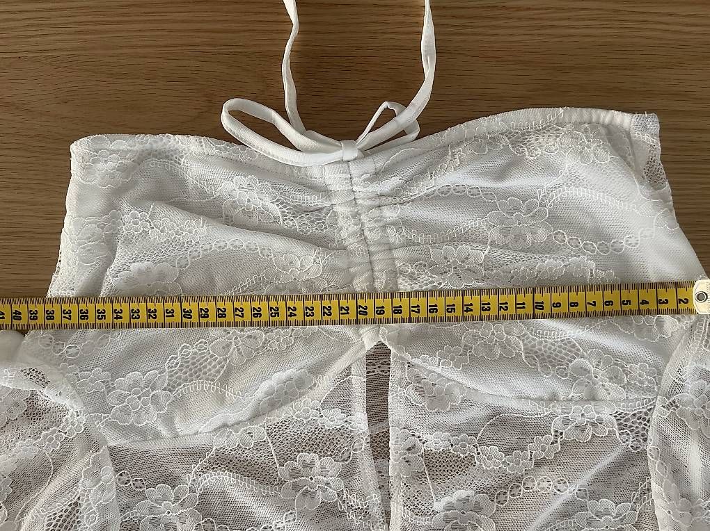 Camicette: Dirndlbluse weiss ca. Gr. S Oktoberfest – Nuovo (secondo la descrizione) da Reinach BL venduto da present4you 2