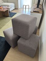 4x Komfortable Würfelhocker