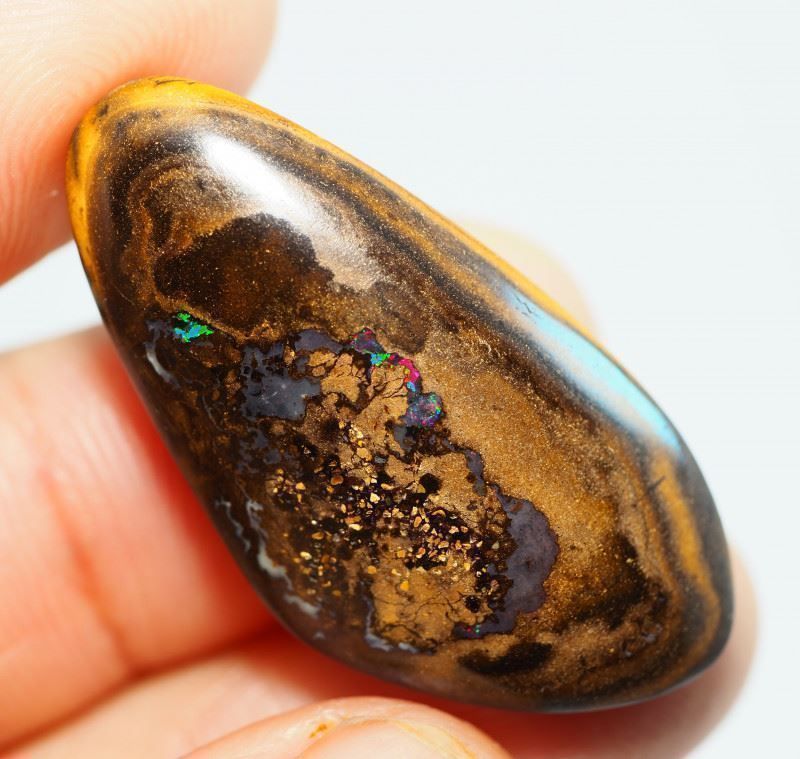 Pietre preziose: Australischer Boulder Opal 30.15Cts. – Nuovo (secondo la descrizione) da Bern venduto da Grindelwaldaus 3