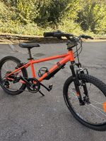 Kinderfahrrad Btwin 20 Zoll orange akzeptabel