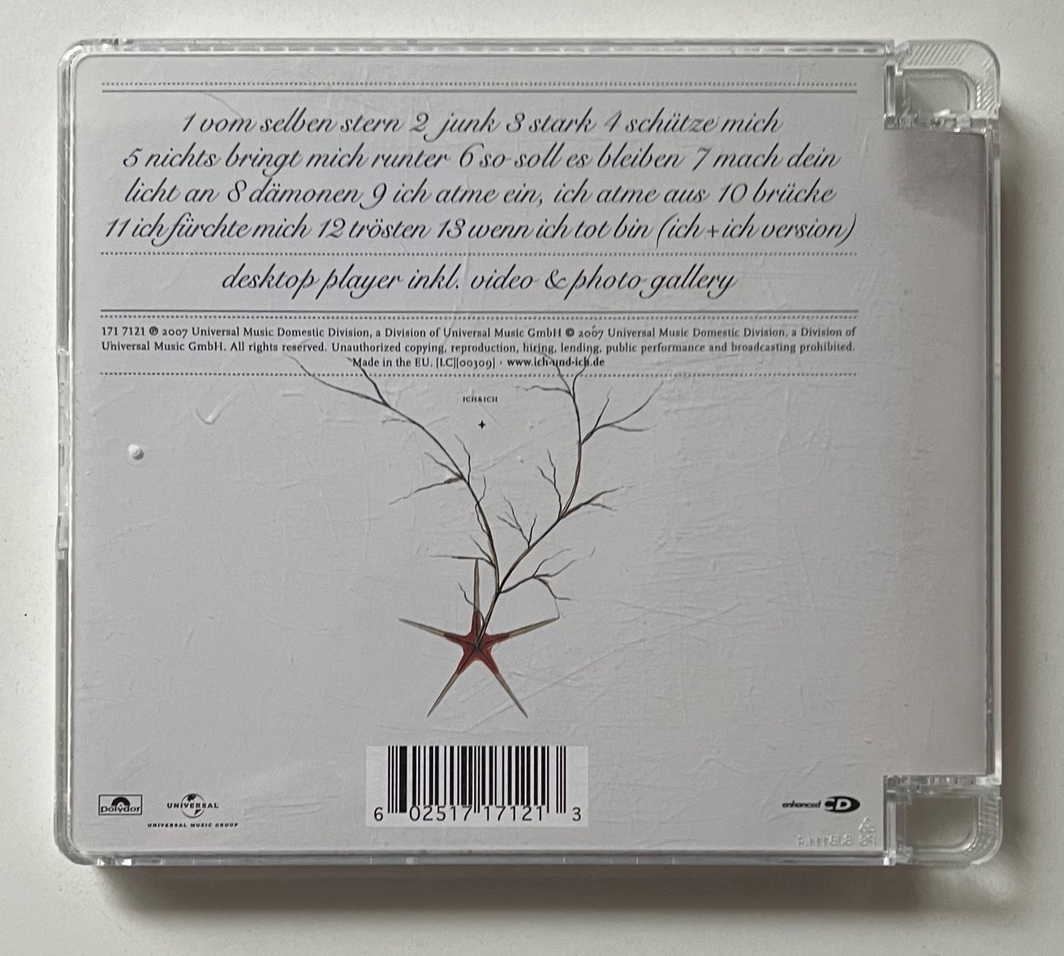 CD: Ich + Ich / Vom selben Stern – Usato da Näfels venduto da rottabi 1
