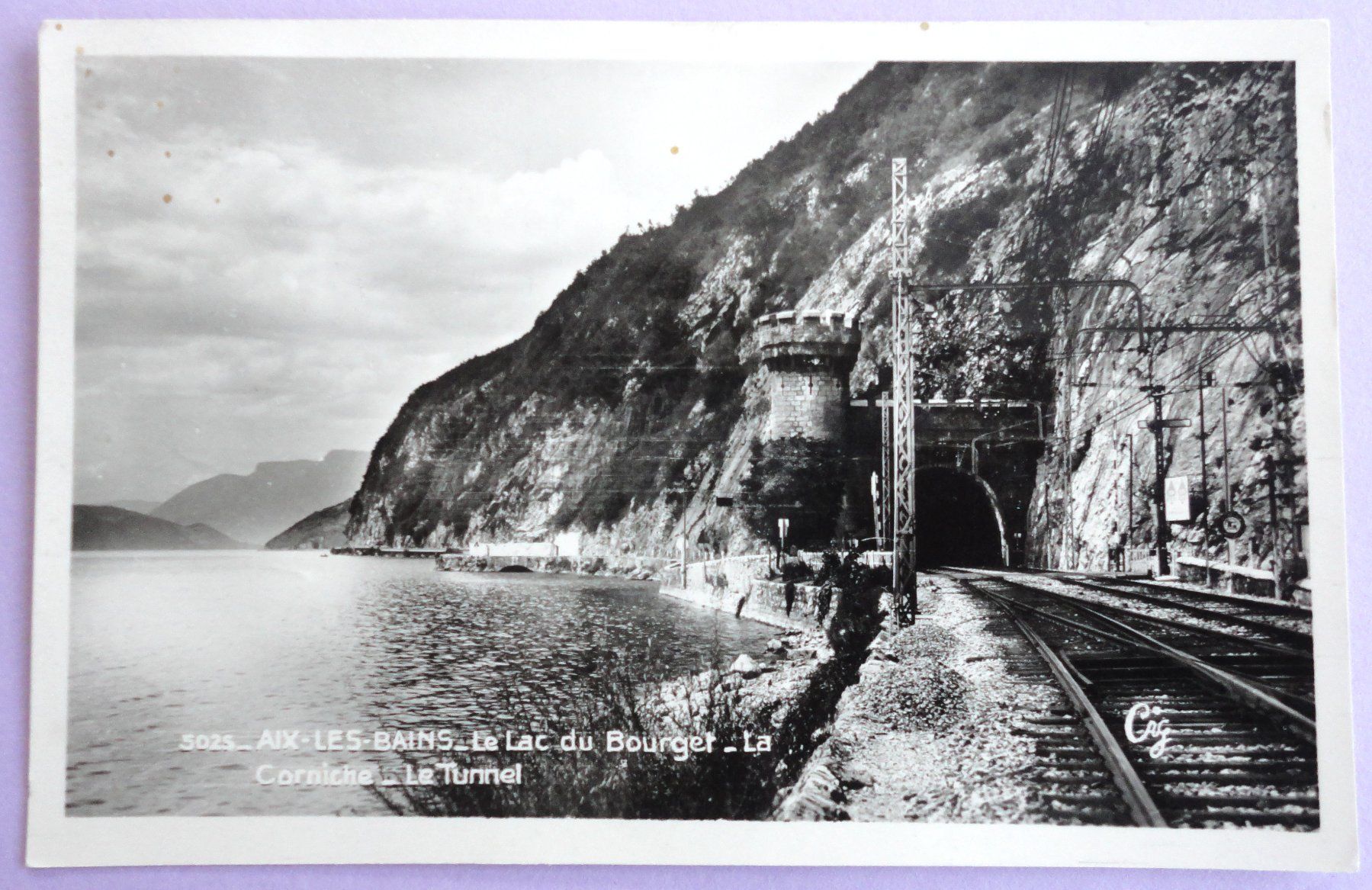 Ansichtskarten: Aix-Les-Bains - Le Lac du Bourget - La Corniche – Gebraucht aus Fétigny von Billy2miny