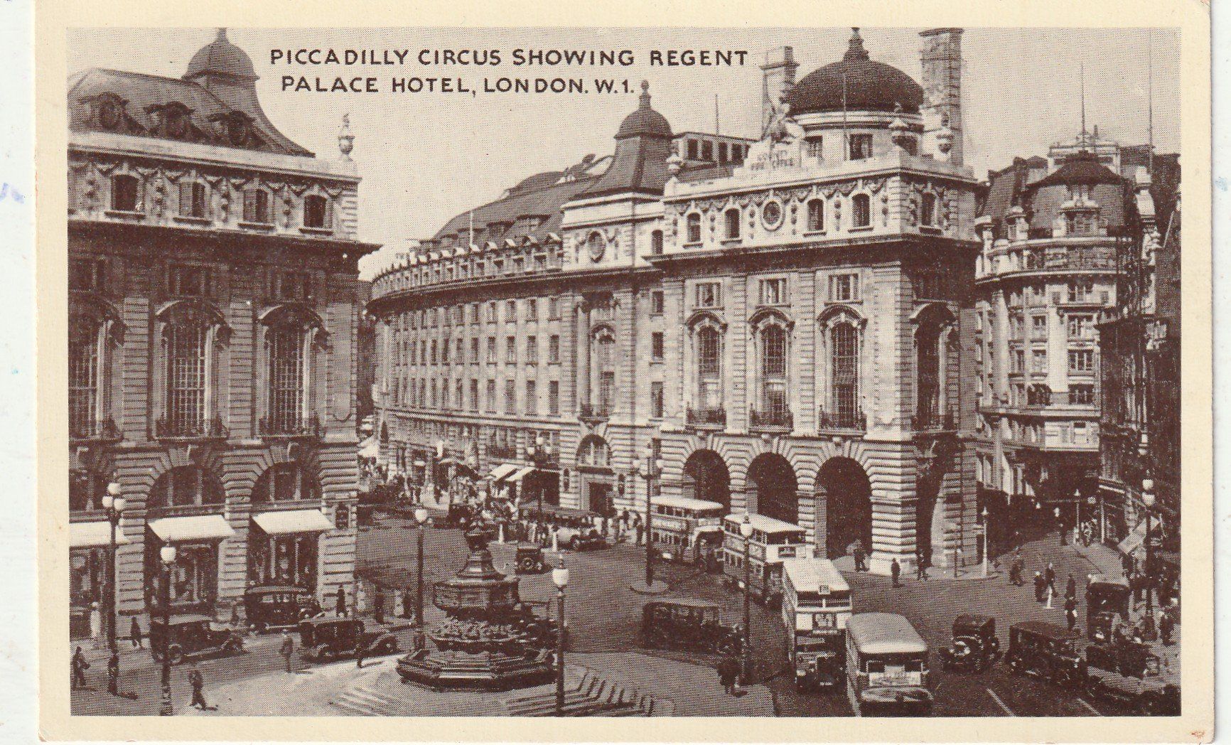 Cartoline postali: Piccadily London – Usato da Lumbrein venduto da made02