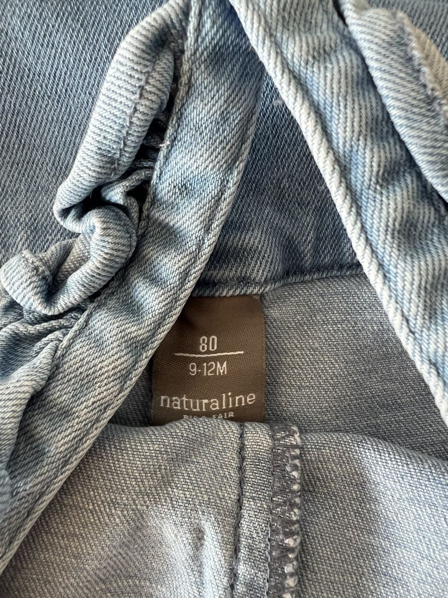 Naturaline Hosen: Herzige Latzhose Mädchen Denim Grösse 80  – Gebraucht aus Wetzikon ZH von cyb_7y78 1
