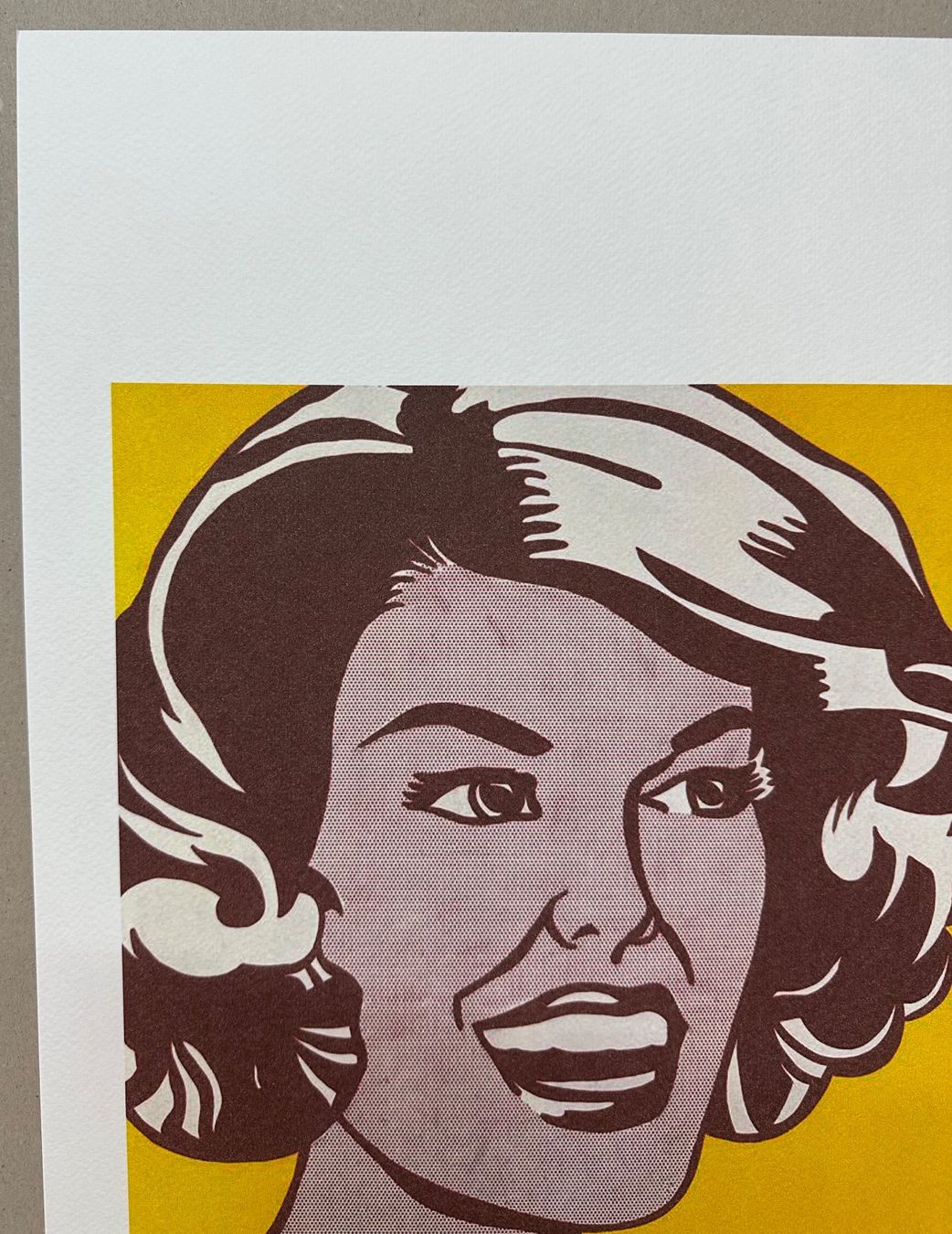 Poster & Bilder: Roy Lichtenstein: Head, POP Art 50/150 – Neu (gemäss Beschreibung) aus Meilen von Smgdesign 3