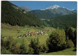 TINIZONG an der Julier-Route mit Piz d'Err