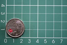 währung canada tecumseh 25 cents 1812 - 2012