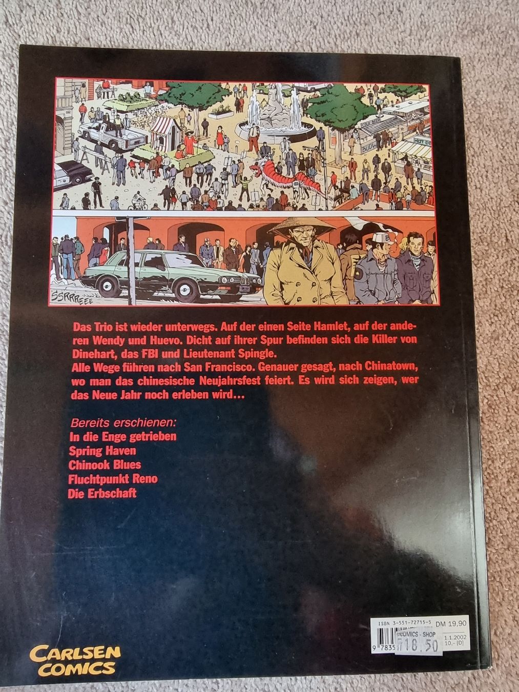 BD: Die Kaltblütigen – D'occasion à Wolfhausen par Nuster13 9