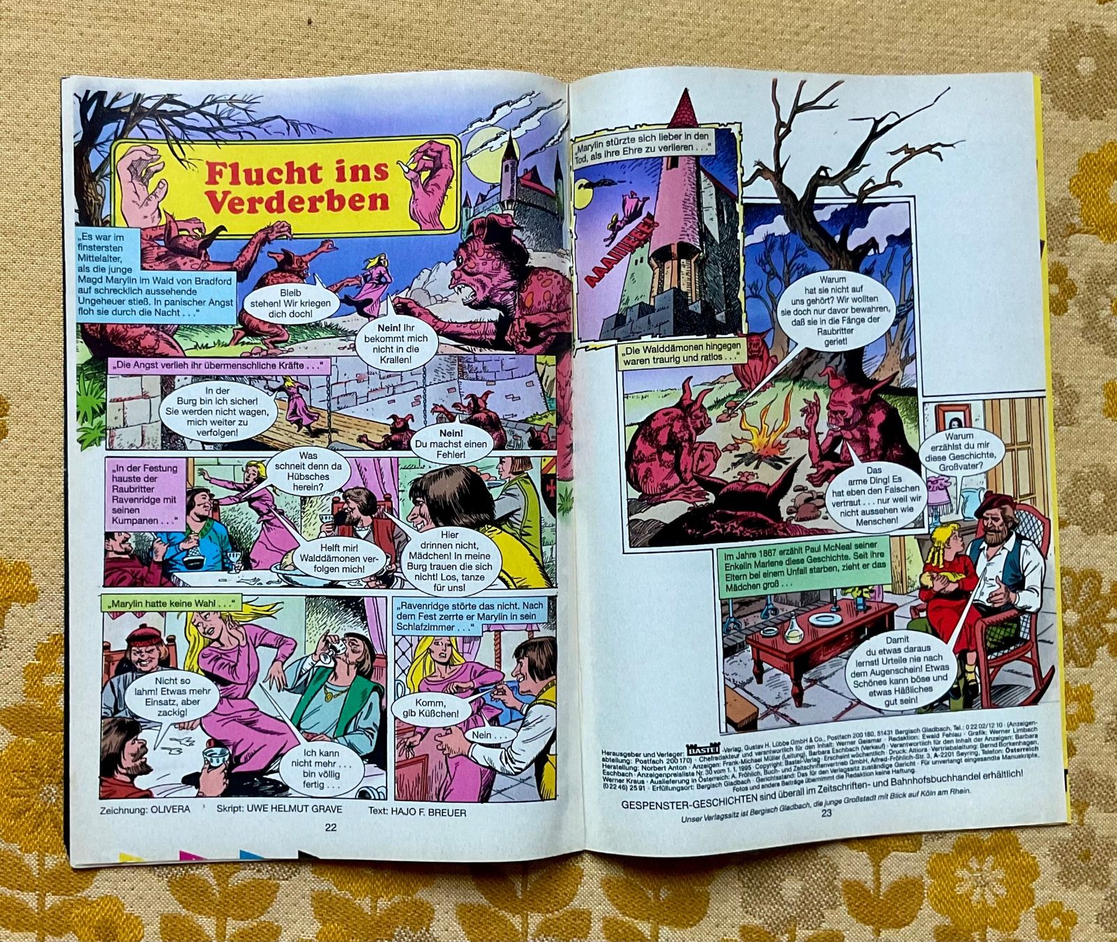 Fumetti: Gespenster Geschichten Heft Nr 1123 – Usato da Endingen venduto da nathan05 6