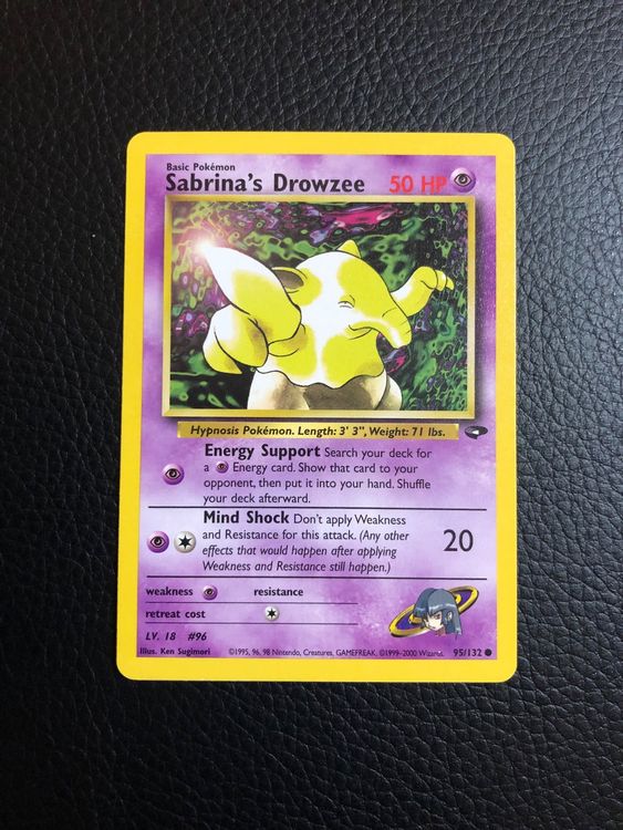 Gym Challenge Sabrina’s Drowzee 95/132 Ab 1 (Gebraucht) in für CHF 2 ...