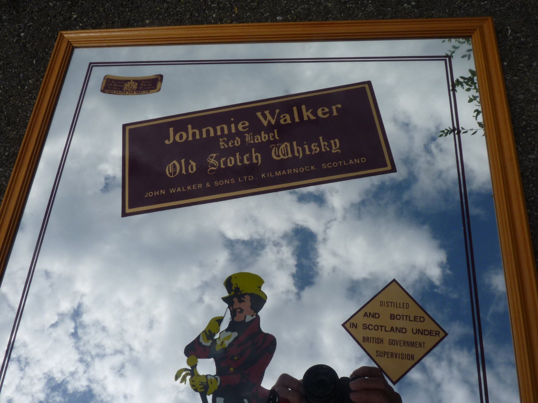 Spiegel: Spiegel Johnny Walker Whisky – Gebraucht aus Küsnacht ZH von zoliboli01 5