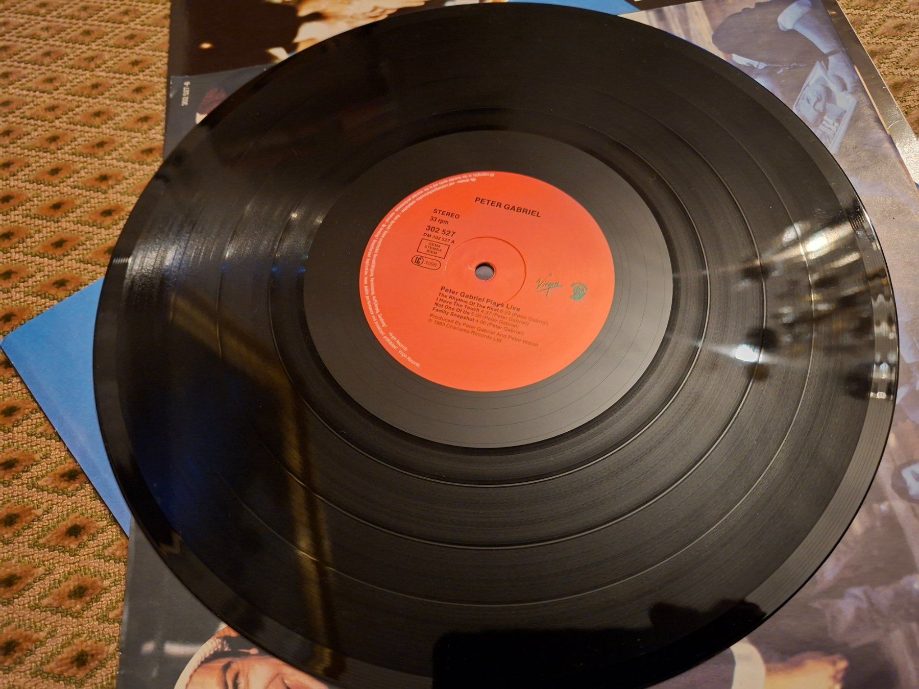 Dischi in vinile: Prog Rock LP - Peter Gabriel Plays Live - 1983 – Usato da Bernex venduto da Wannabehasbeen01 5