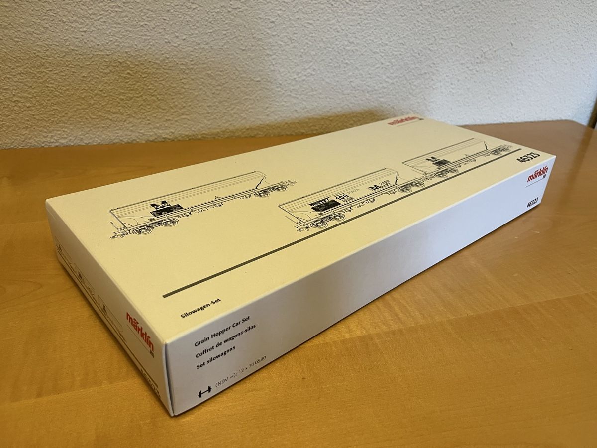 Märklin Modellini di ferrovie: Märklin 46323 - Millet Silowagen-Set – Usato da Rümlang venduto da Snejser 7