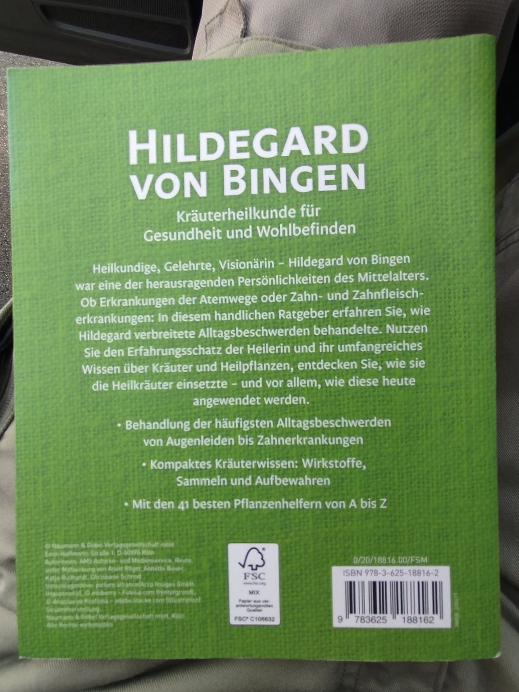 Libri: HILDEGARD VON BINGEN – Usato da Wettingen venduto da Colorup 1