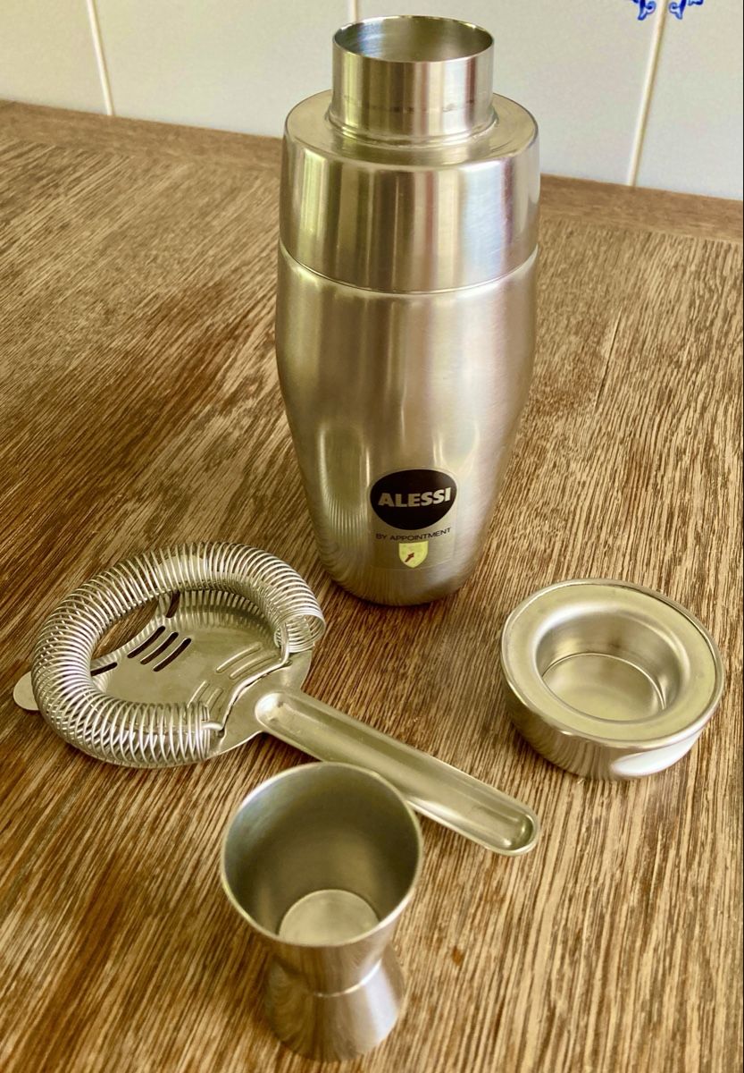 Elettrodomestici da cucina: Cocktail-Barset mit Alessi Shaker – Usato da Winterthur venduto da dut_v9gs 1