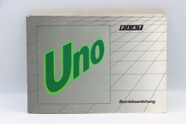 Fiat Uno 1990 Betriebsanleitung