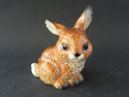 Hübsche Porzellan Hasen Figur von GOEBEL / Göbel