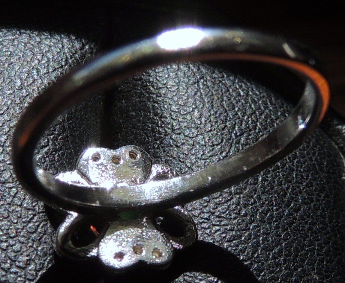 Anelli: Opal Silber 925 Fingerring Gr. 49 – Usato da Waldenburg venduto da schaller707 5