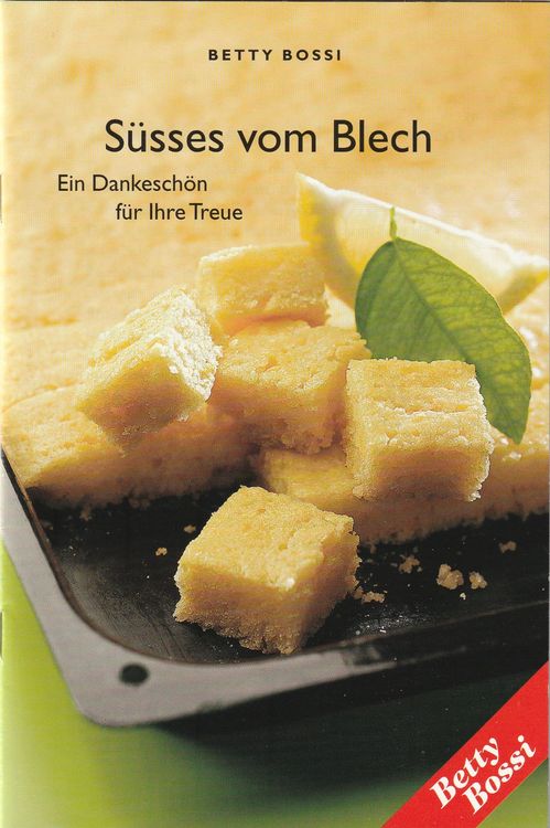 Süsses vom Blech, Betty Bossi | Kaufen auf Ricardo