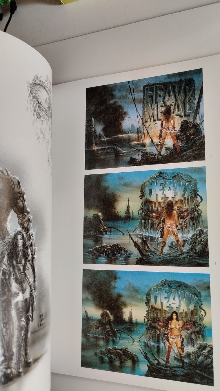 Libri: LUIS ROYO WOMEN + III MILLENIUM BILDBÄNDE – Usato da Basel venduto da Bal-Sagoth 2