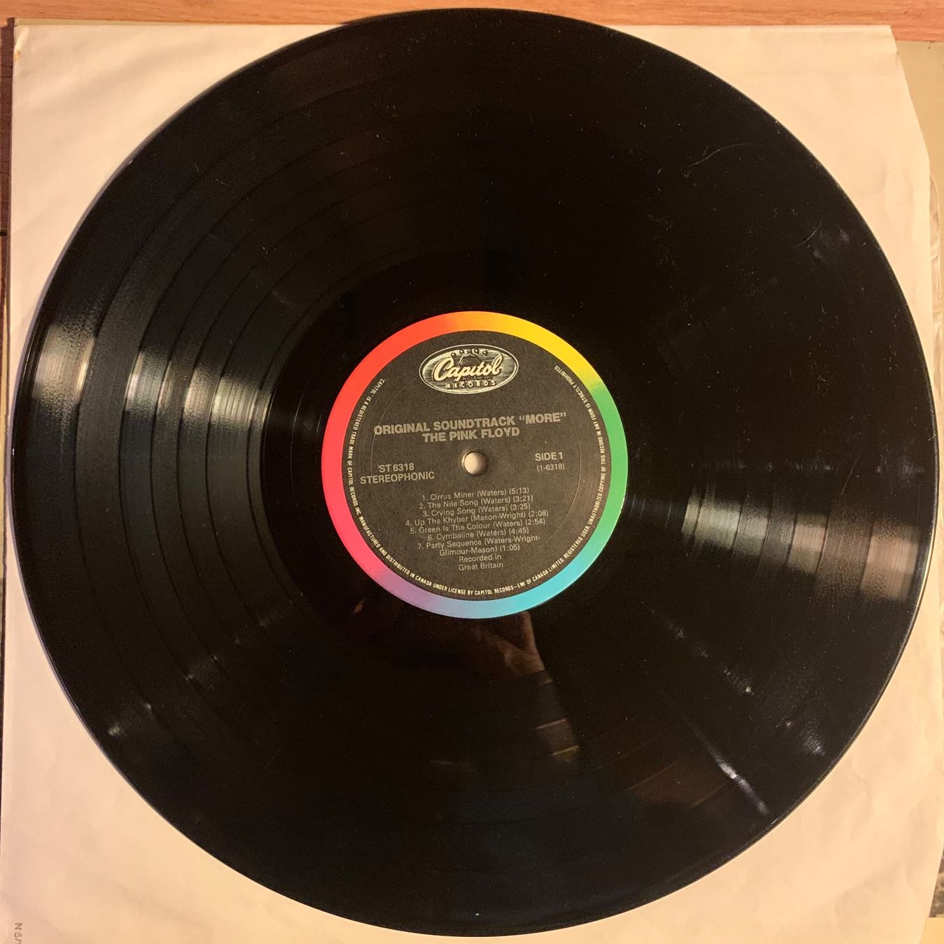 Dischi in vinile: PINK FLOYD - MORE...RE CAN...VG+/VG+ – Usato da Gals venduto da Diskopat 2