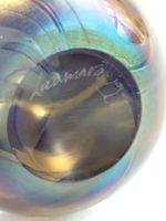 Rares Lanmara Scottish Art Glass Paperweight signiert 1998