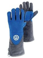 VW T1 Bus Grill/Ofen/Backhandschuhe blau in Geschenkbox