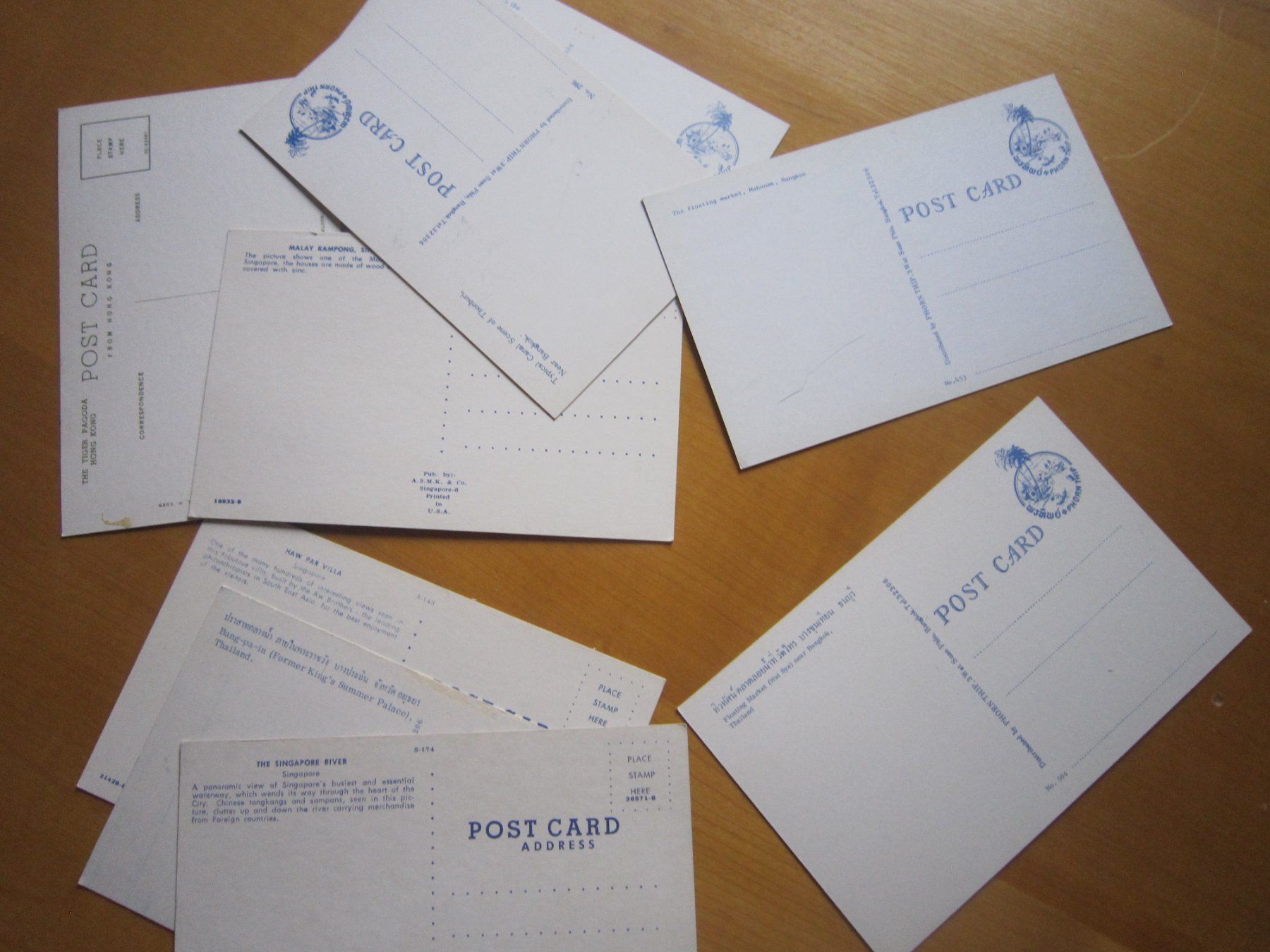 Ansichtskarten: No 17 Postkarten Asien – Gebraucht aus Gordola von Polentaefung 7