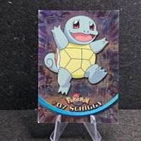 Pokemon Topps Holo Blue 1. Edition/Print DE Schiggy Squirtle
