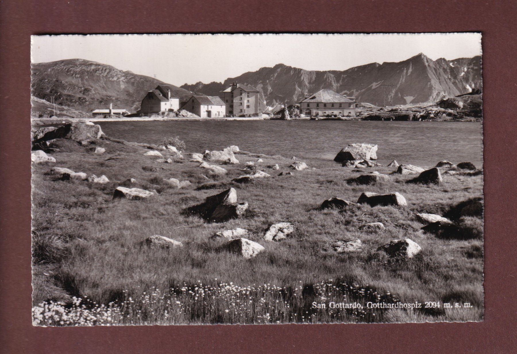 Cartoline postali: BARQUE DU LEMAN - Dents du Midi – Usato da Pully venduto da nicecards-shop