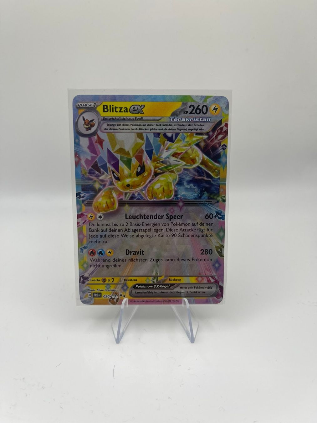 Pokémon Carte collezionabili: Pokemon: Blitza ex 030/131 – Usato da Märstetten venduto da AlienNova