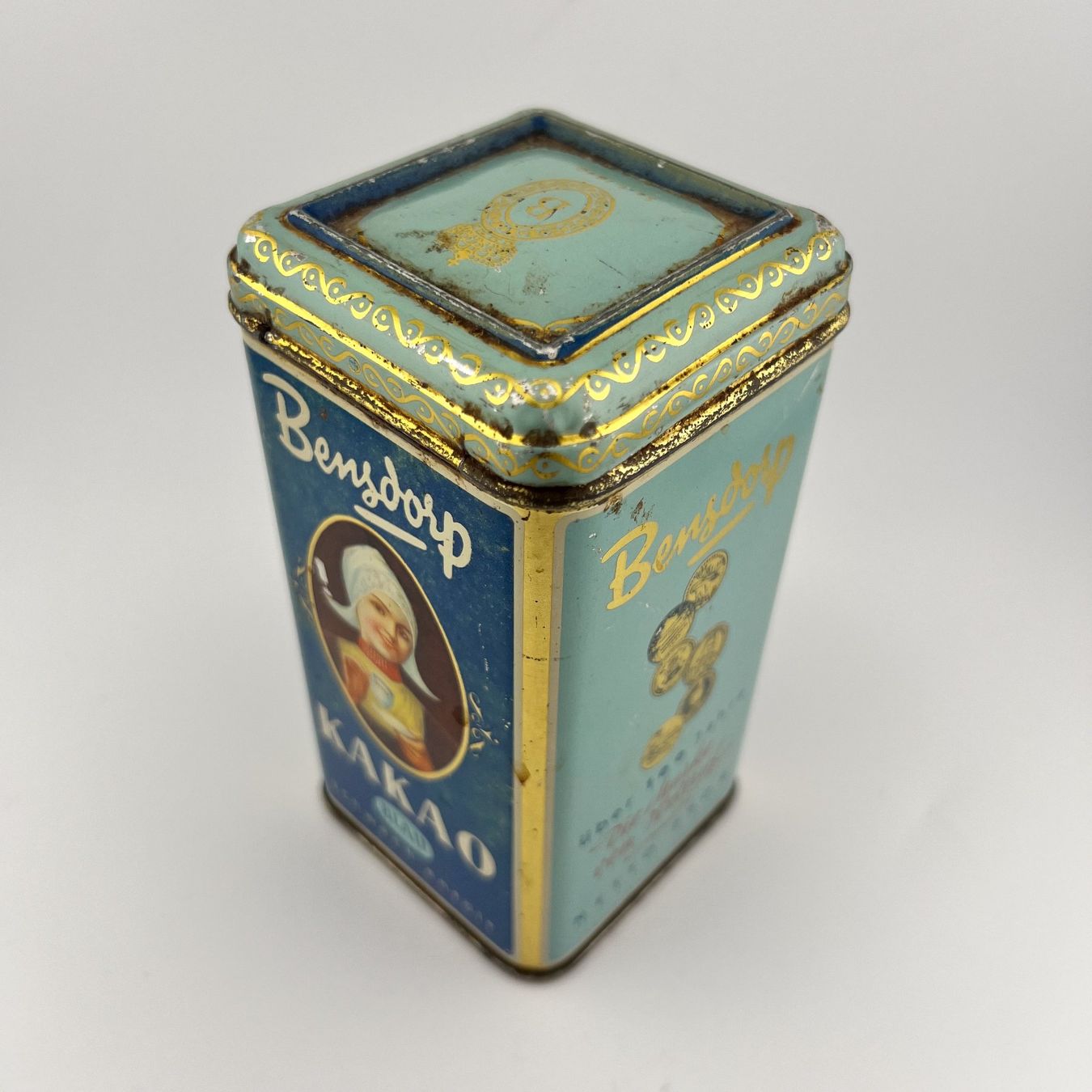 Dosen: Vintage Blechdose Bensdorp Kakao Holland Blech Dose Reklame – Gebraucht aus Neuhausen von rraayy 2