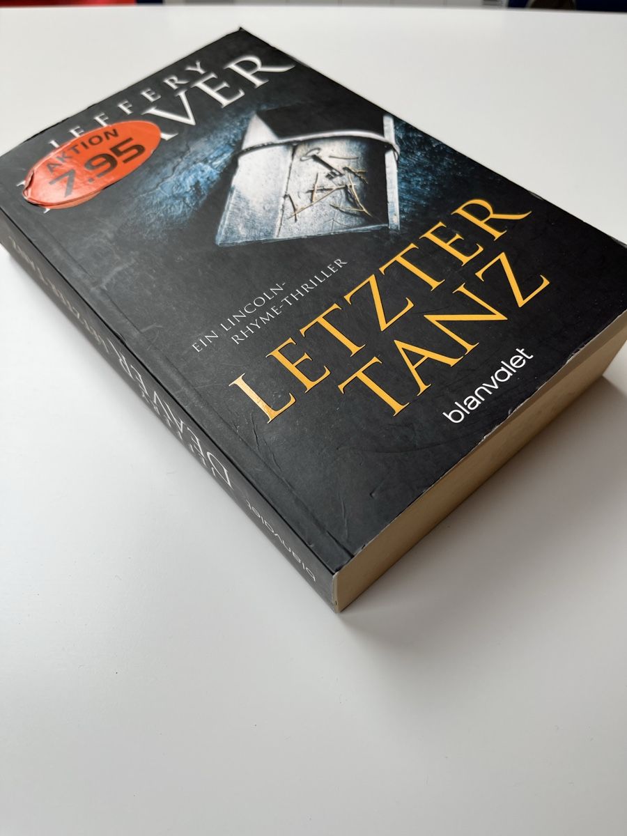 Libri: Letzter Tanz, Jeffery Deaver – Usato da Niedermuhlern venduto da Acki80 2