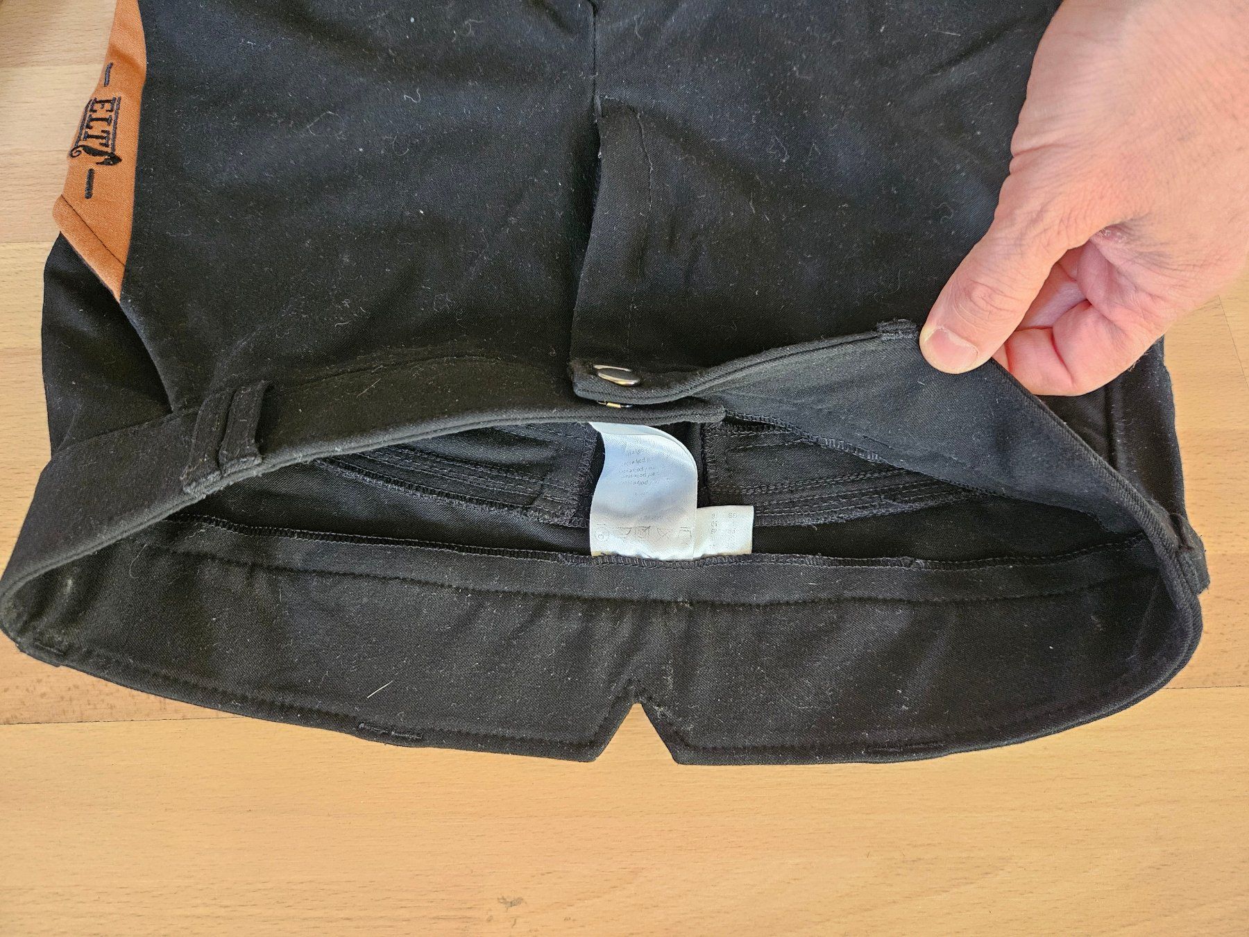 Pantaloni: Schwarze ELT Reithose, Winter – Usato da Thun venduto da kabulos 1