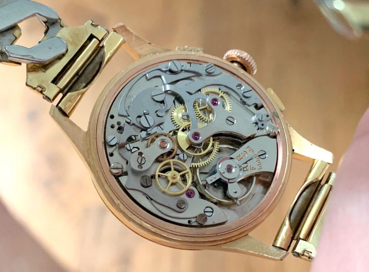 Leonidas Orologi: Leonidas Chronograph 18K – Usato da Chatelaine venduto da Mrobodai 3
