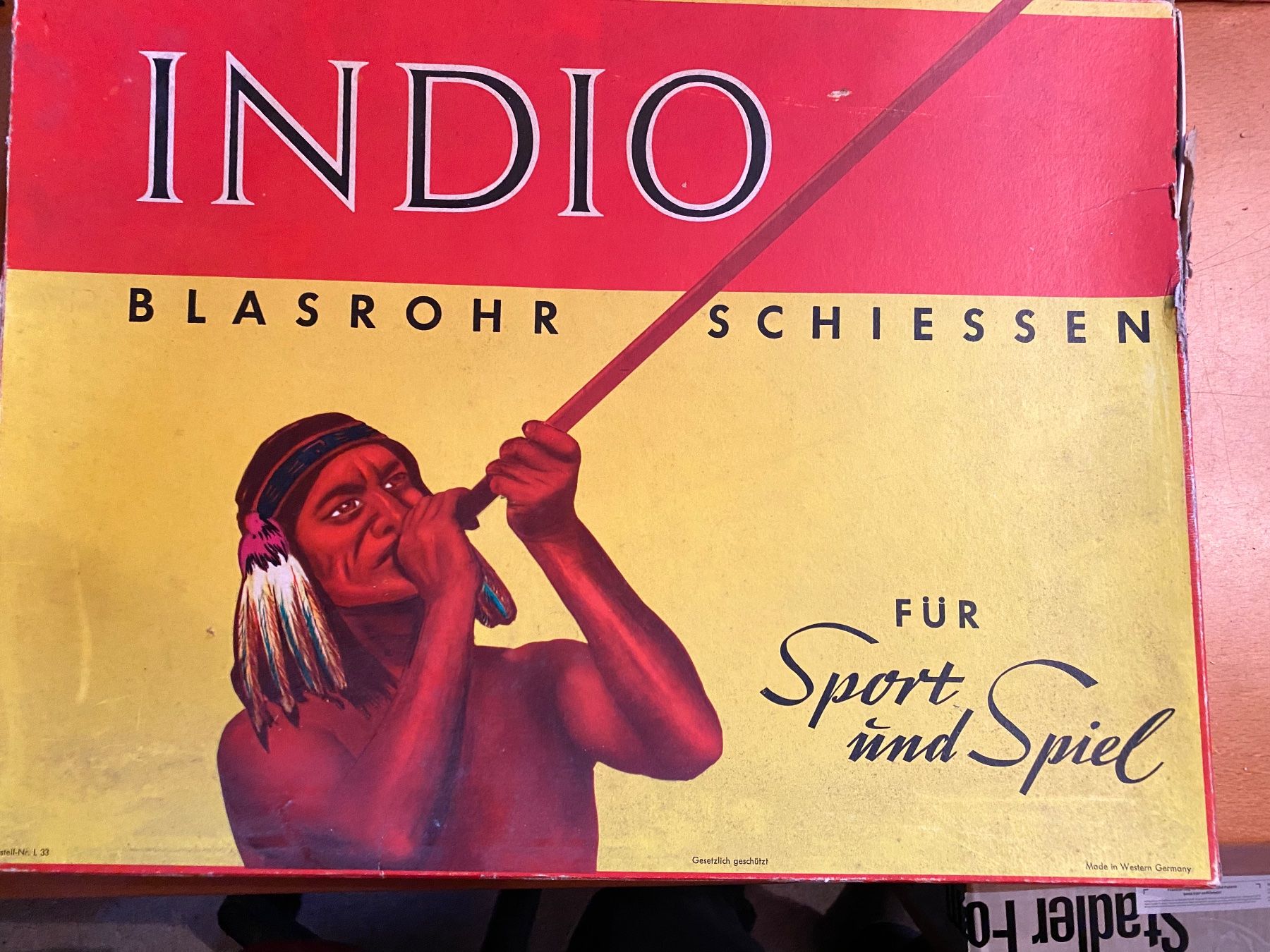 Tiro con l'arco: INDIO Blasrohrschiessen – Usato da Glattfelden venduto da gschneusig 1