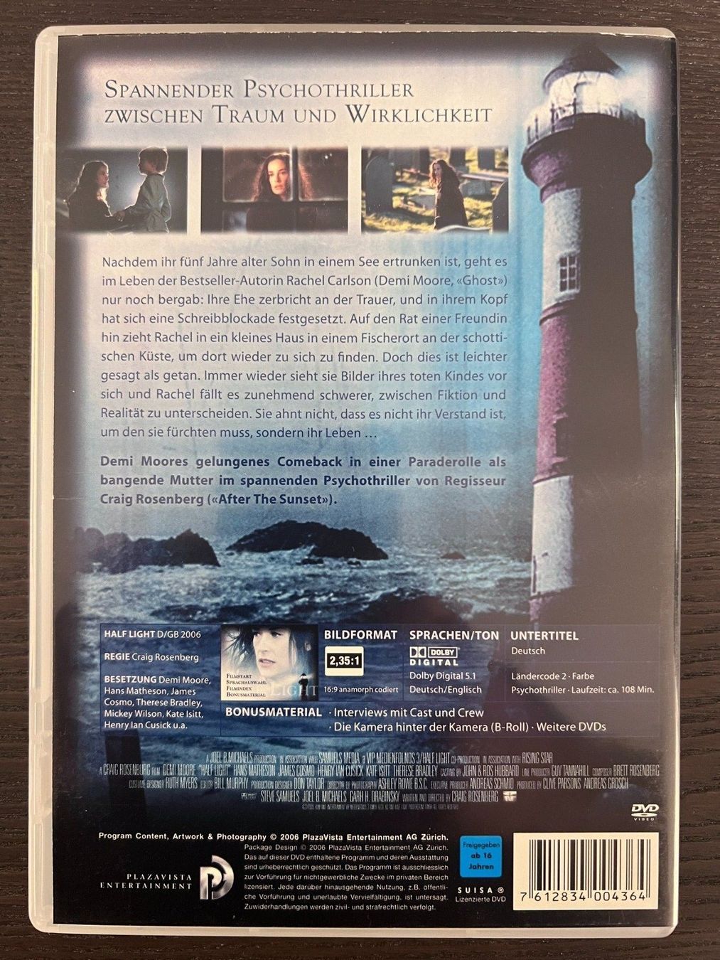 Alle DVDs: Half Light – Gebraucht aus Zürich von FilmFreunde 1