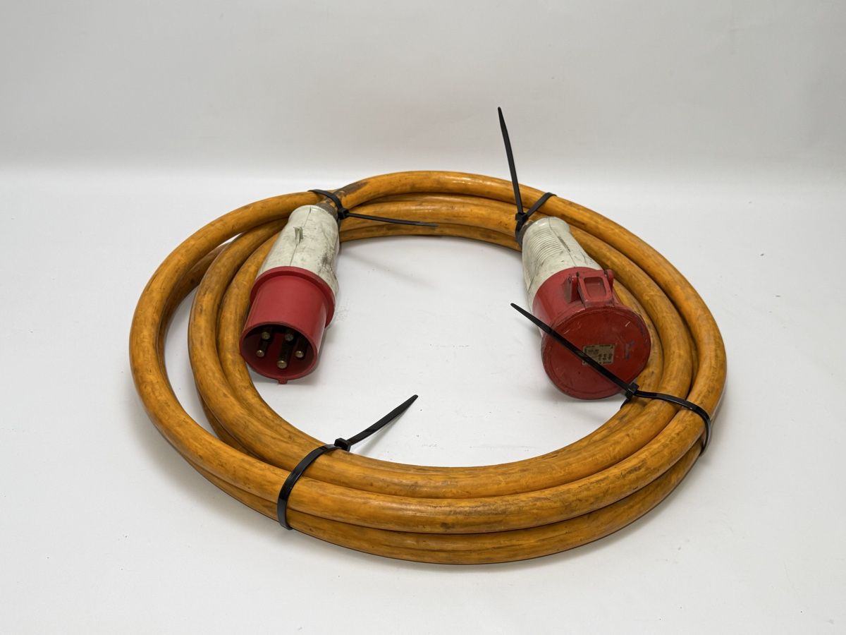 Cavi: Starkstromkabel CEE 63A 400V Kanel 8 Meter – Usato da Boswil venduto da ABLagerBoswil 2