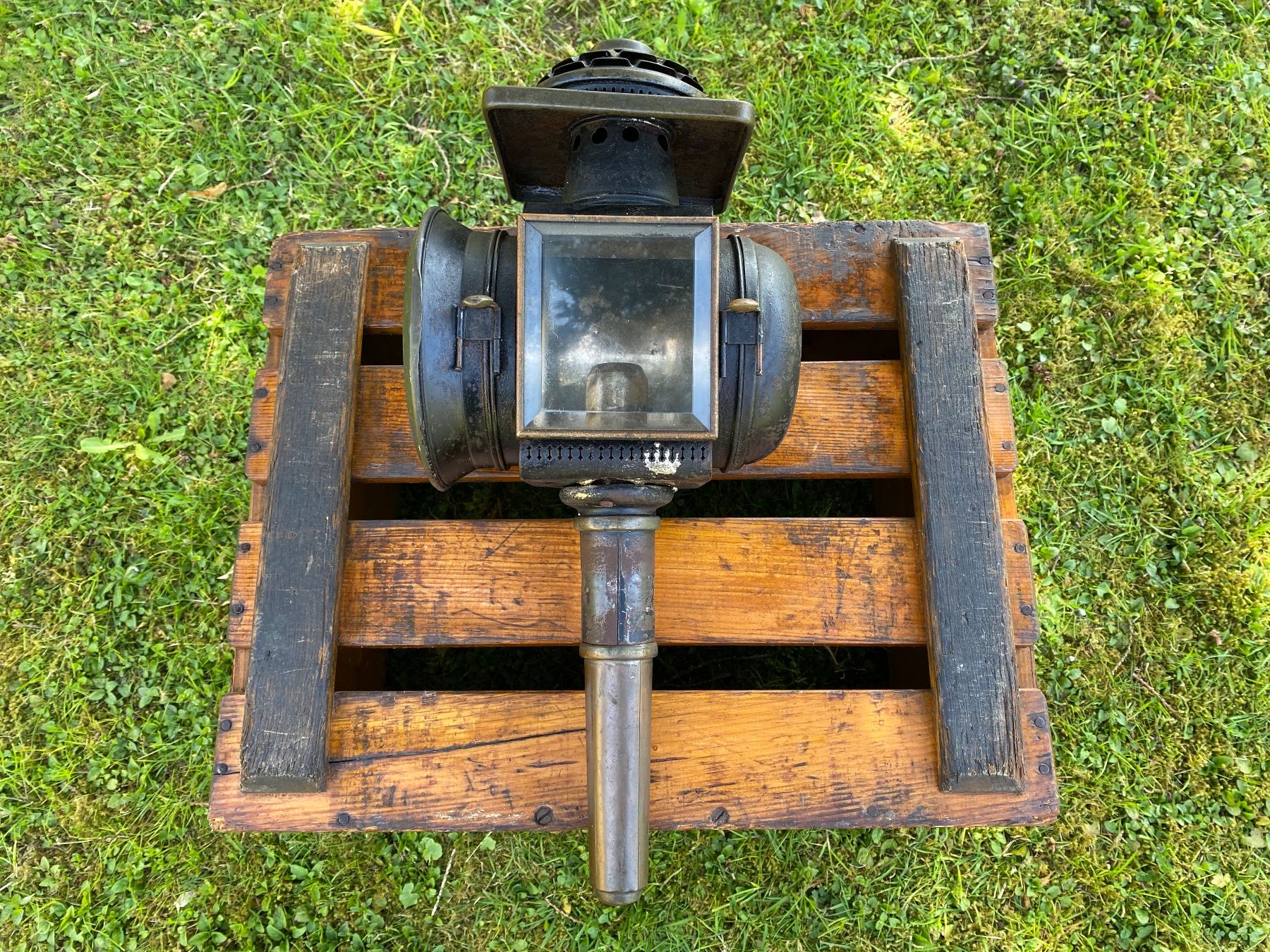 Carrozze: schöne antike Kutschenlampe – Usato da Feldbach venduto da Fea1